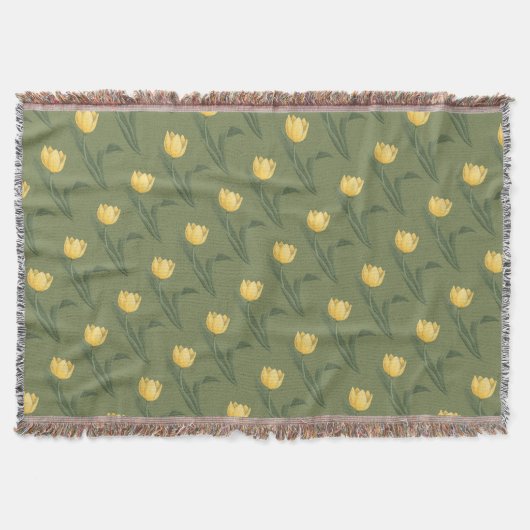Ostertulip Blanket Klassische Osterwurzelblanken Decke (Vorderseite)