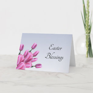 Ostertulpen feiertagskarte
