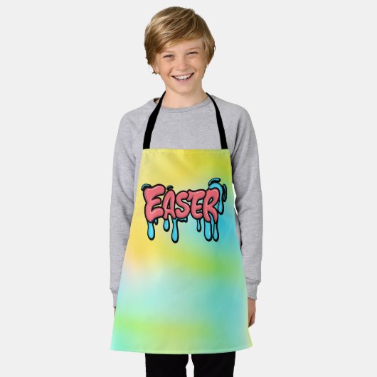 Ostertxt Sublimation-61424 Schürze (Getragen)