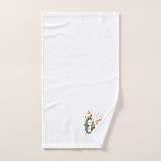 Ostertypografie Badhandtuch Set (Handtuch)