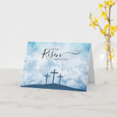 Osterübergang Karte (Gelbe Blume)