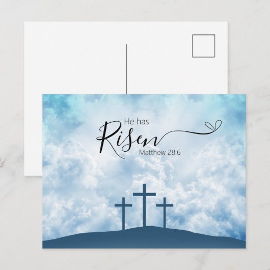 Osterübergang Postkarte (Vorne/Hinten)