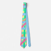 Osterüberquerte Lines Neck Tie Krawatte (Vorderseite)