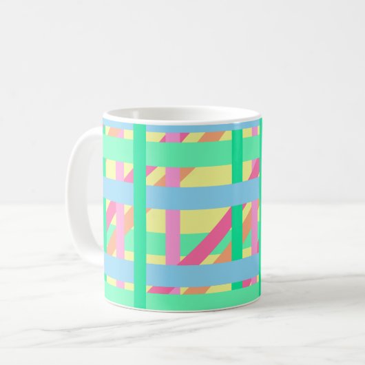 Osterüberquerte Lines Tasse (Vorderseite Links)