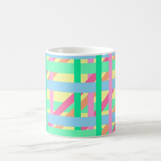 Osterüberquerte Lines Tasse (Mittel)