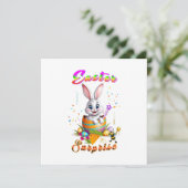 Osterüberraschung Ankündigung (Stehend Vorderseite)