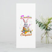 Osterüberraschung Ankündigung (Stehend Vorderseite)