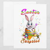 Osterüberraschung Ankündigung (Vorne/Hinten)