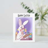 Osterüberraschung Fantastische Postkarte (Stehend Vorderseite)
