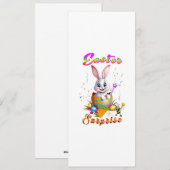 Osterüberraschung Feiertagskarte (Vorne/Hinten)