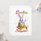 Osterüberraschung Karte (Vorderseite/Rückseite Beispiel)