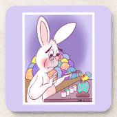 Osterüberraschung Kunststoff-Untersetzer Getränkeuntersetzer (Vorderseite)