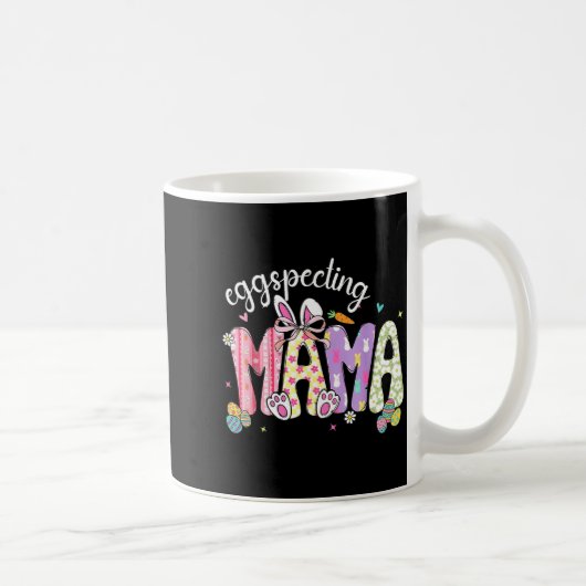 Osterüberraschung Mama Schwangerschaftsankündigung Kaffeetasse (Rechts)