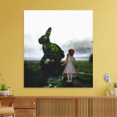 Osterübersicht Leinwanddruck (Insitu (Wohnzimmer))
