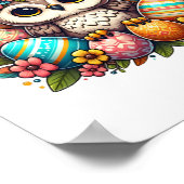 Osteruhu mit sonnigen Ohren Poster (Ecke)