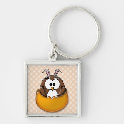 Osteruhu - Orange Schlüsselanhänger (Vorne)