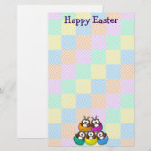 Osteruhu - Regenbogen Briefpapier (Vorne/Hinten)