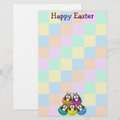 Osteruhu - Regenbogen Briefpapier (Vorne/Hinten)