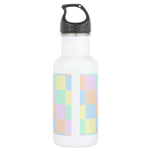 Osteruhu - Regenbogen Edelstahlflasche (Rückseite)