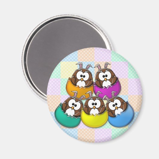 Osteruhu - Regenbogen Magnet (Vorderseite/Rückseite)