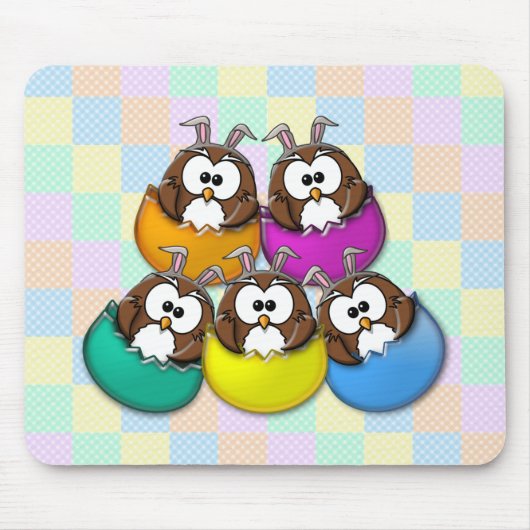 Osteruhu - Regenbogen Mousepad (Vorne)