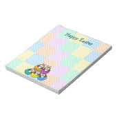 Osteruhu - Regenbogen Notizblock (Rotiert)