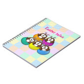 Osteruhu - Regenbogen Notizblock (Linke Seite)