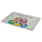 Osteruhu - Regenbogen Schneidebrett (Ecke)