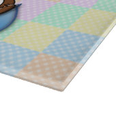 Osteruhu - Regenbogen Schneidebrett (Ecke)
