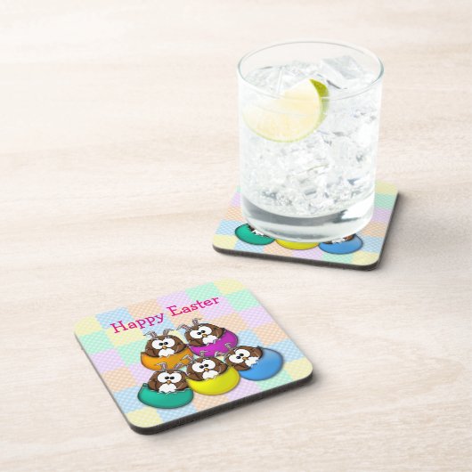 Osteruhu - Regenbogen Untersetzer (Rechte Seite)