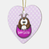 Osteruhu - rosa keramikornament (Links)