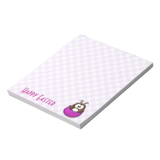 Osteruhu - rosa notizblock (Rotiert)