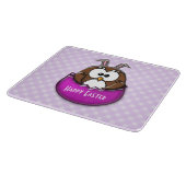 Osteruhu - rosa schneidebrett (Ecke)