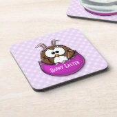 Osteruhu - rosa untersetzer (Linke Seite)