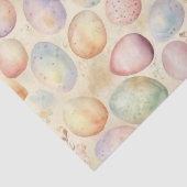 Osteruntergrund mit Frühlingsblumen, farbiges Ei Seidenpapier (Detail)