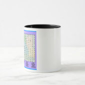 Osterurlaub Word Search Game Tasse (Zentrum)