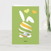 Osterurlaubskarte Karte (Rückseite)