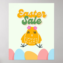 Osterverkauf für Einzelhandelsgeschäfte, Boutiquen Poster