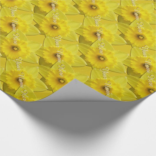 Osterverpackungspapier Frühlingspreisbuch Geschenkpapier (Ecke)