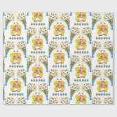 Osterverpackungspapier Geschenkpapier (Flach)