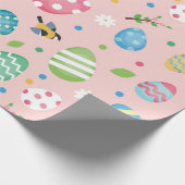 Osterverpackungspapier Geschenkpapier (Ecke)