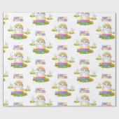 Osterverpackungspapier Geschenkpapier (Flach)