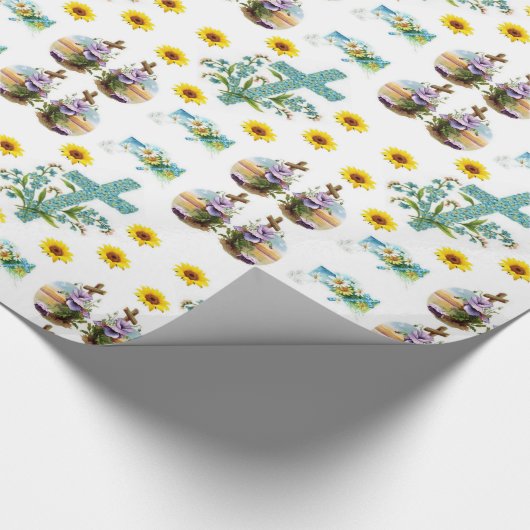 Osterverpackungspapier Geschenkpapier (Ecke)