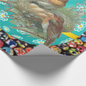 Osterverpackungspapier Geschenkpapier (Ecke)