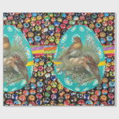 Osterverpackungspapier Geschenkpapier (Flach)