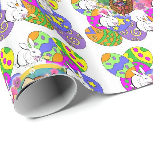 Osterverpackungspapier Geschenkpapier (Rolleneckpunkt)