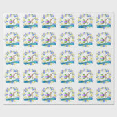 Osterverpackungspapier Geschenkpapier (Flach)