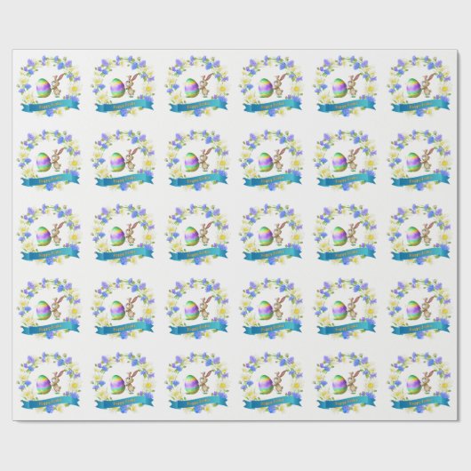 Osterverpackungspapier Geschenkpapier (Flach)