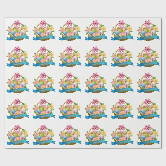 Osterverpackungspapier Geschenkpapier (Flach)