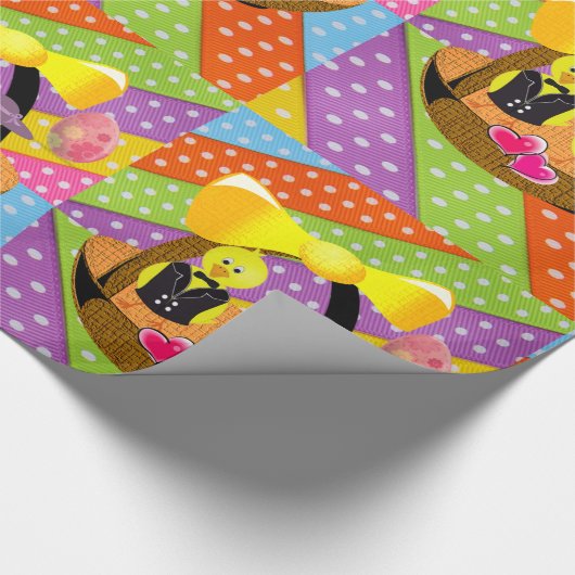 Osterverpackungspapier Geschenkpapier (Ecke)